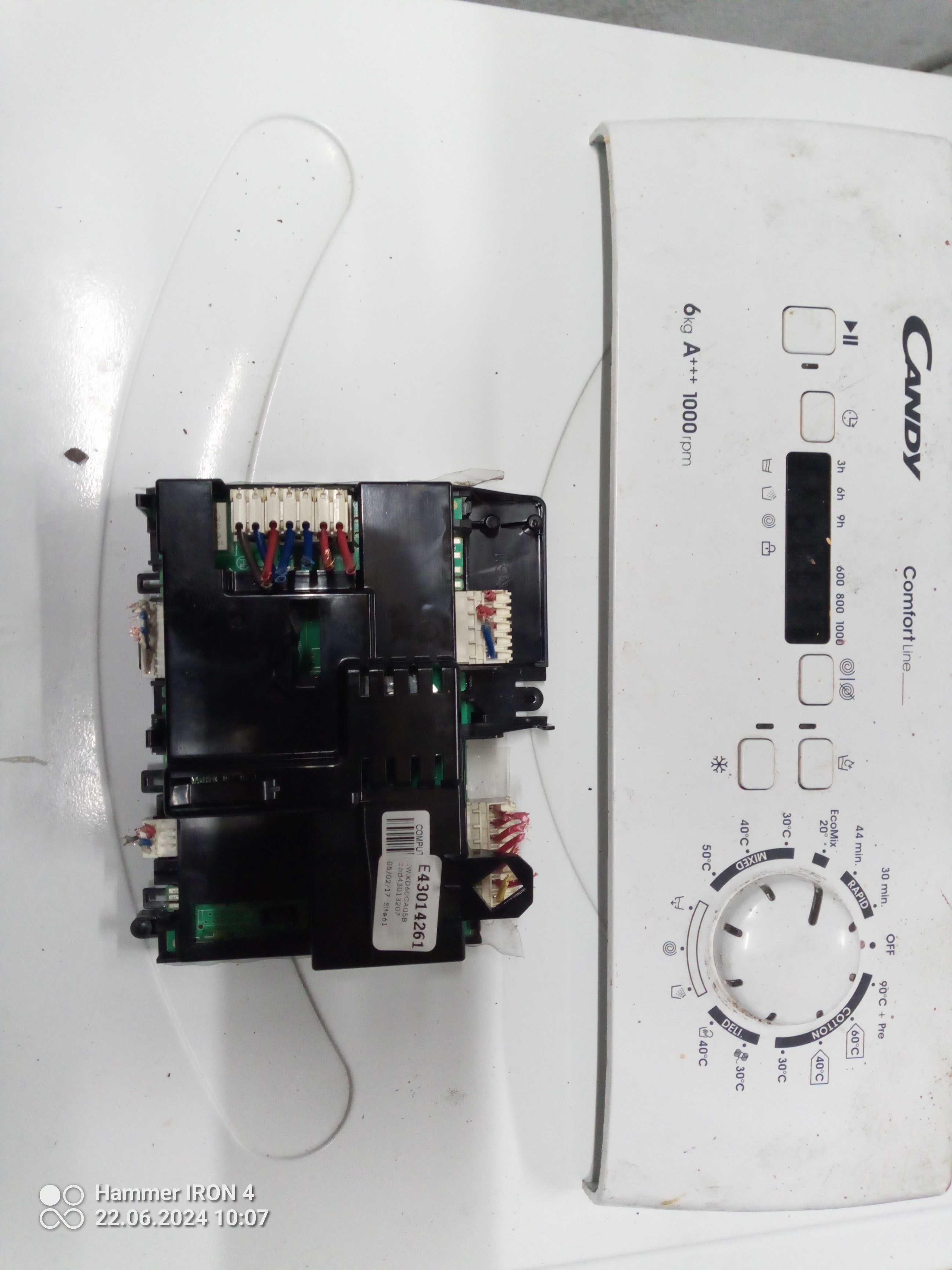 czesci pralki Candy CLT 360L-S