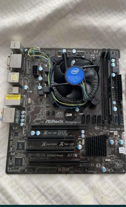 Płyta głowna z procesorem i ram