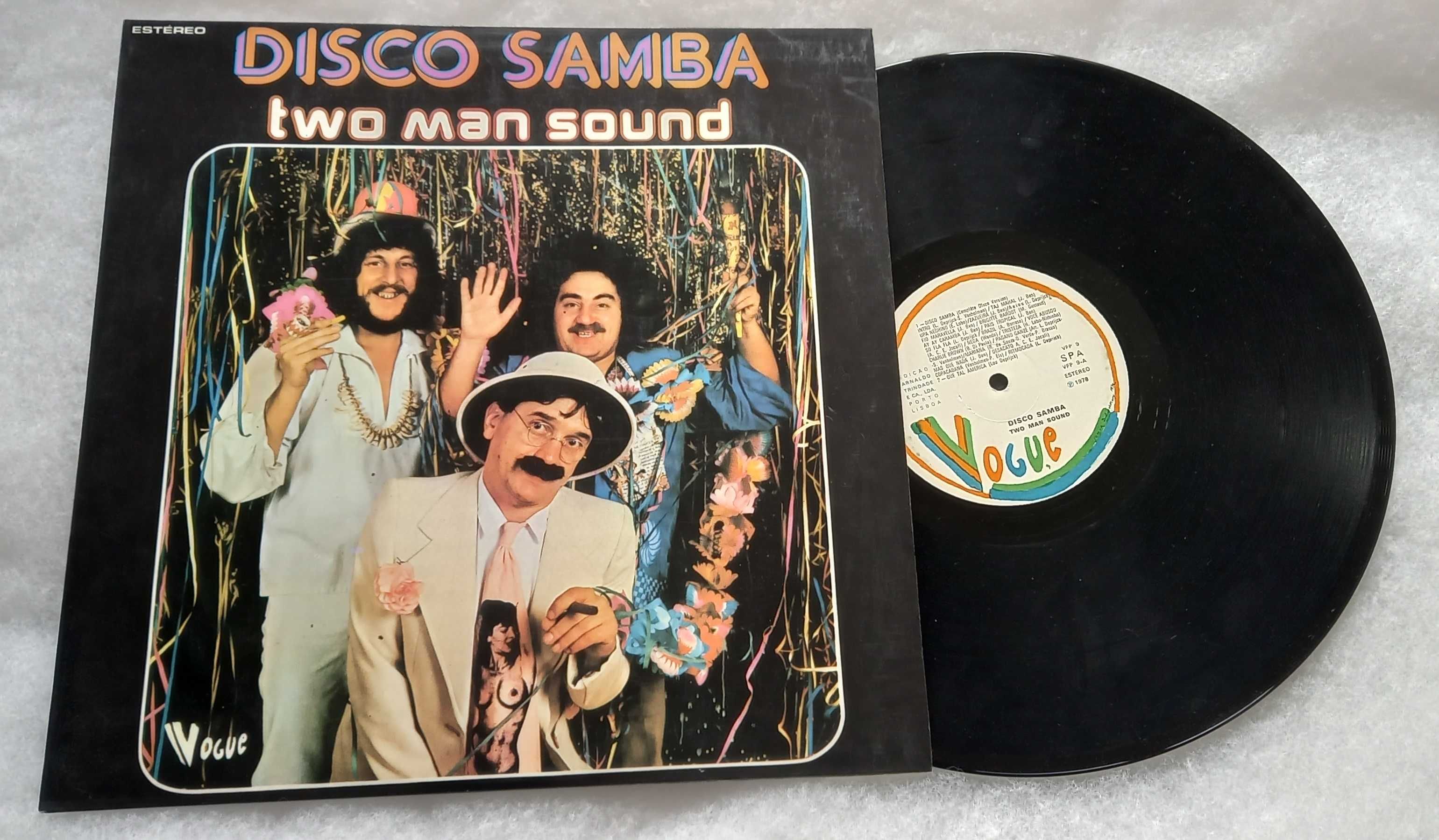Two Man Sound – Disco Samba LP de 1978 Portugal