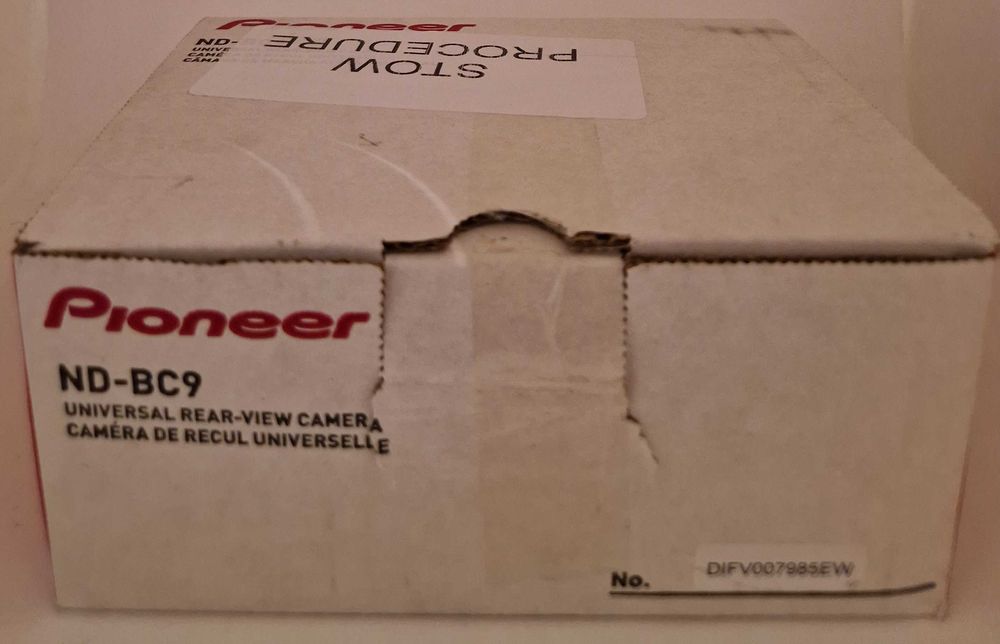 PIONEER ND-BC9 kamera samochodowa E-MARK NTSC uniwersalna