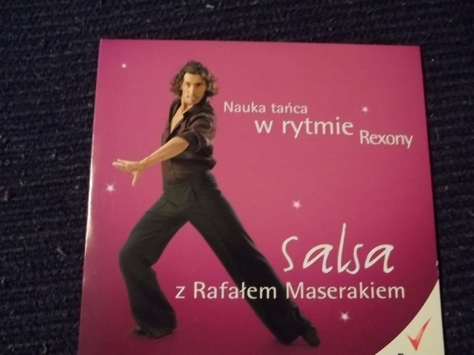 Płyta DVD nauka kurs tańca z Maserakiem Taniec z gwiazdami SALSA