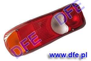 Lampa tylna do Renault Master III 2010->, lewa , kontener, 2 śruby