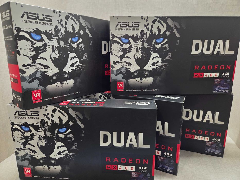 ASUS Radeon RX480 4G DUAL