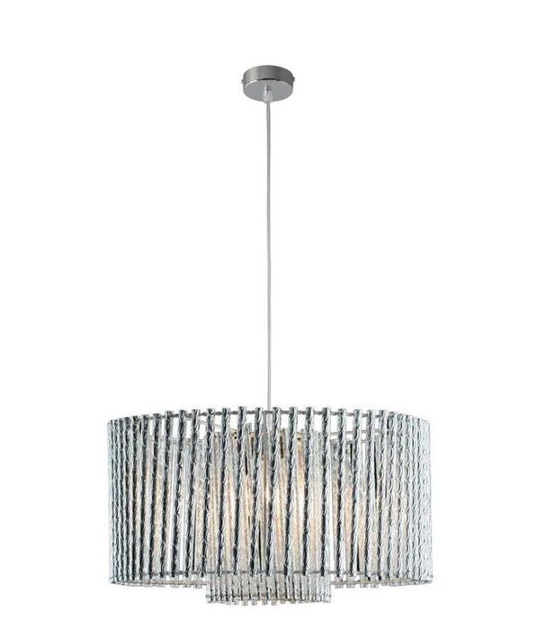 Candeeiro de teto cromado