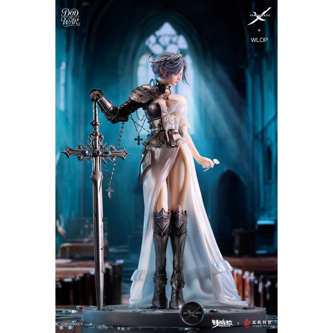 Оригінальна статуя Ghostblade - Princess Yan Shattered Statue