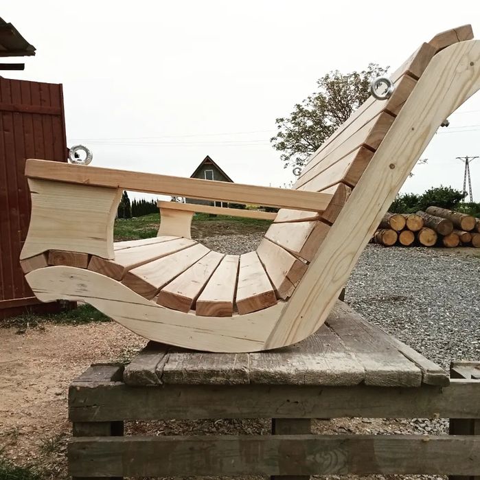 Huśtawki dębowe ,meble