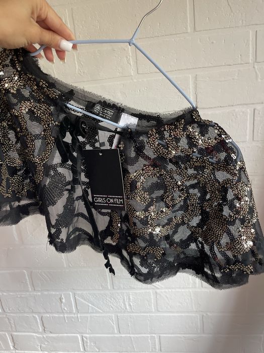 Накидка на плечі з паєтками прикраса на плечі