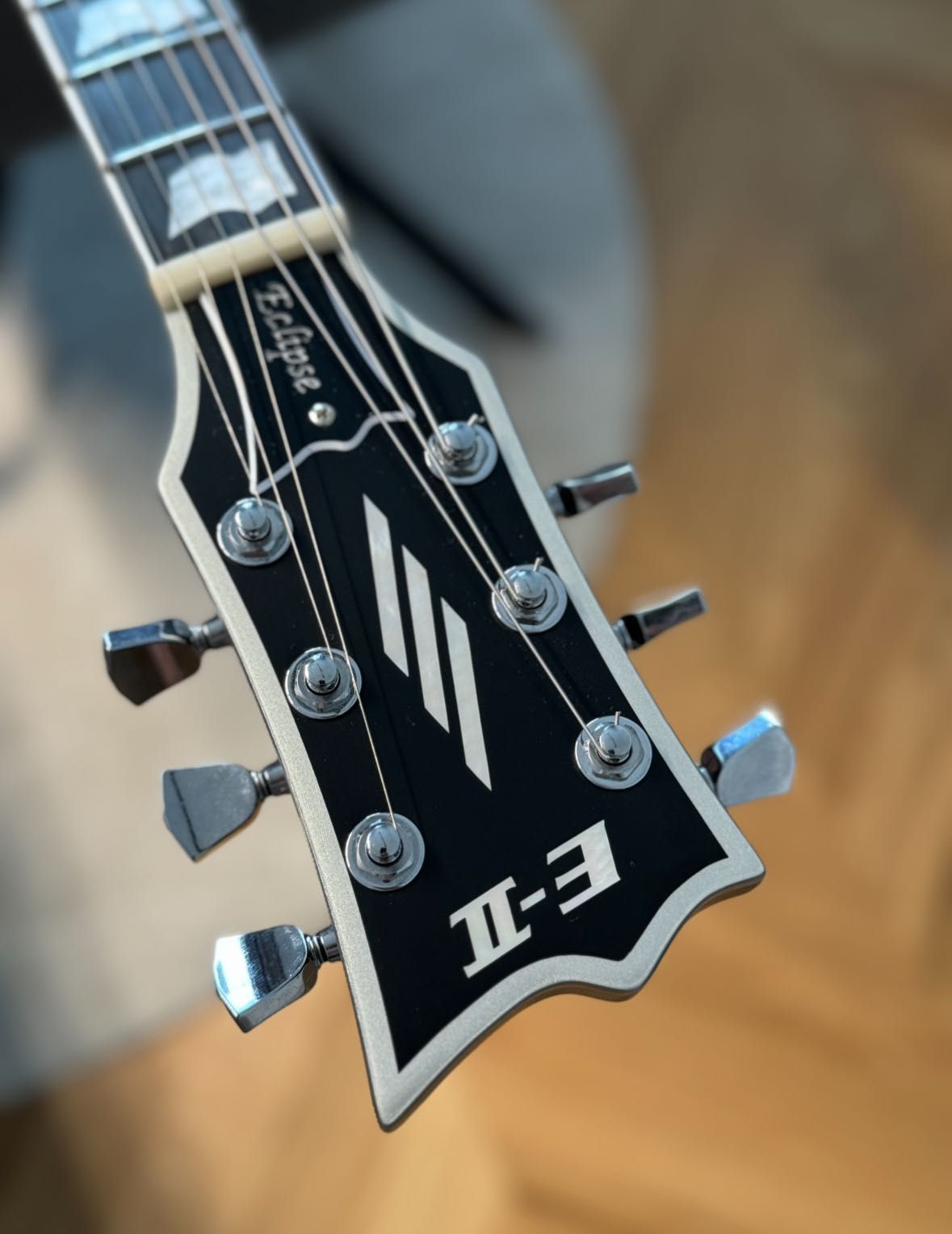 2024 ESP E-II Eclipse BB BLKS Black Satin