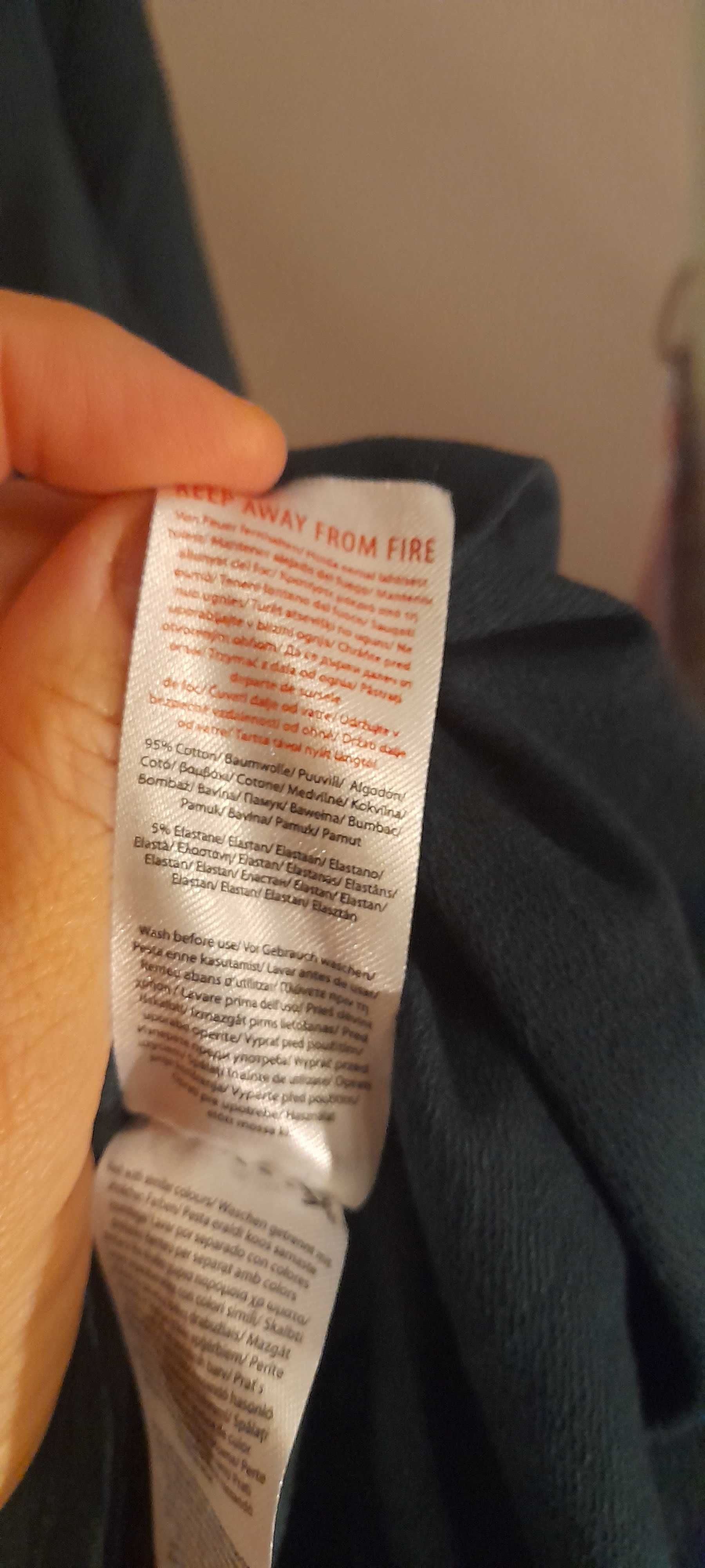 Bluzka zieleń butelkowa r.XL nowa