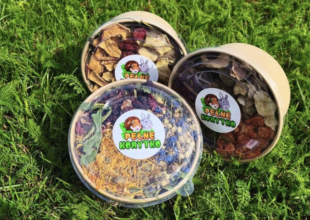 Zestaw lunchbox mix smaków dla gryzoni, królików, świnki, szczura