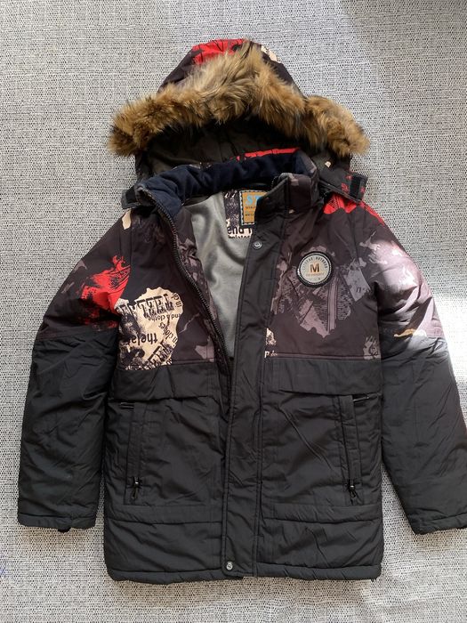 Зимова куртка на підлітка, 10–12 років.