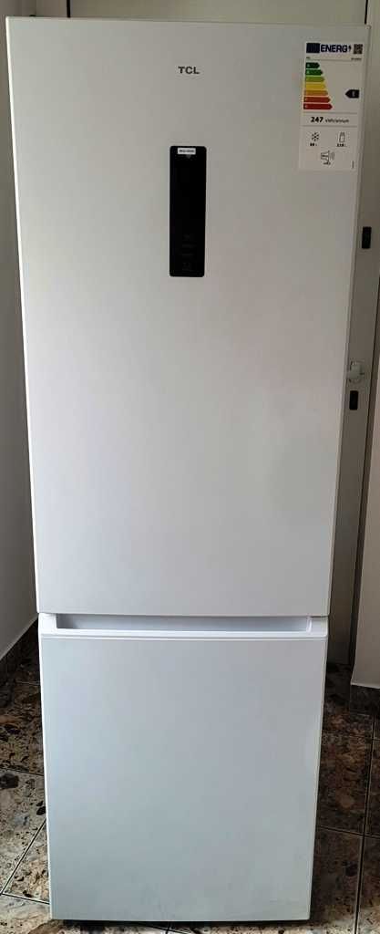 Lodówka TCL RP318BWE3 No Frost 185cm Biała Sprężarka Inwerterowa