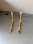 Wsporniki drewniane IKEA SIGFRID 17,5 x 24cm