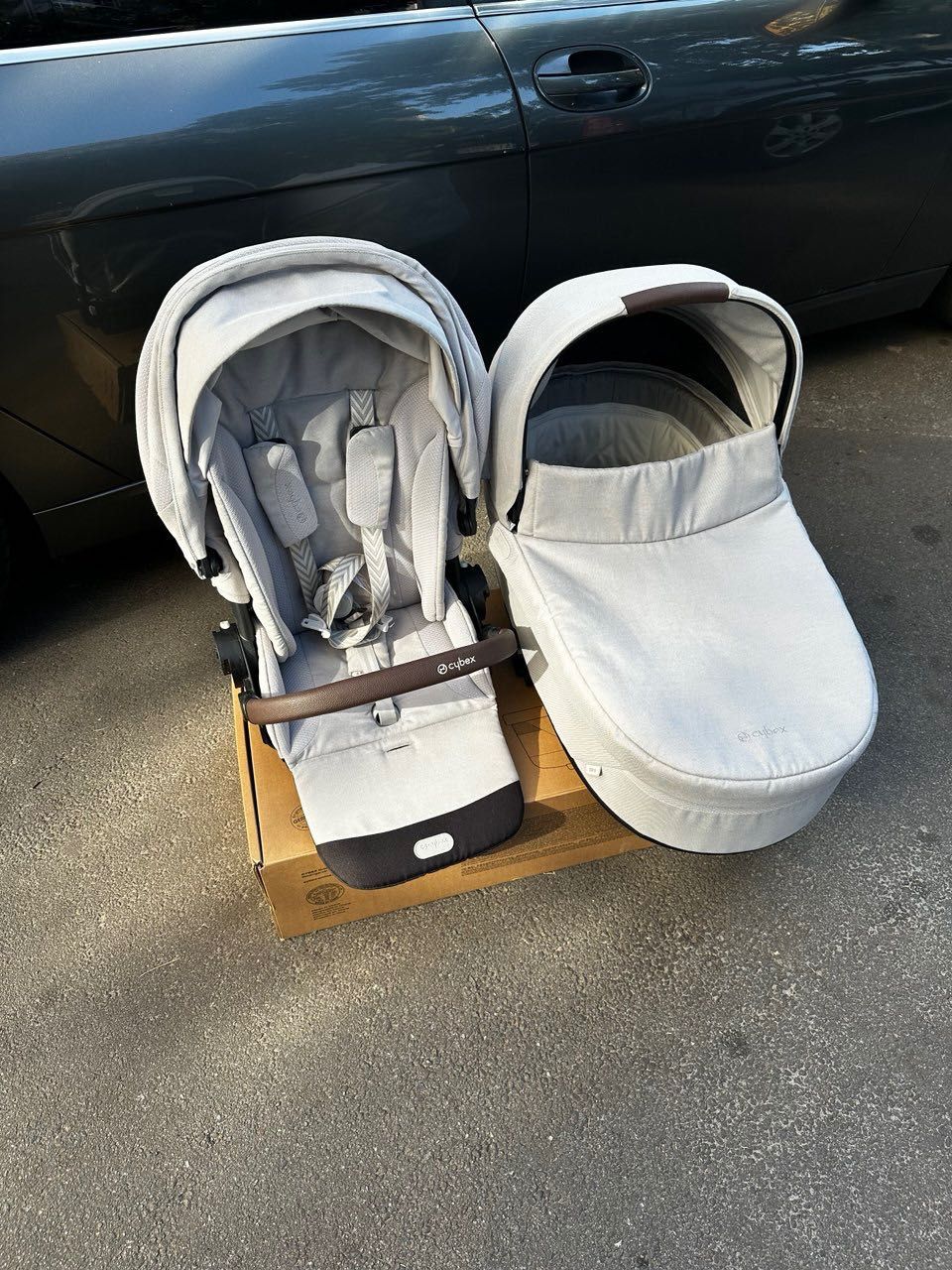 Коляска Cybex Balios S Lux Lava Grey