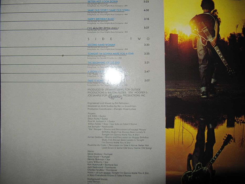 B.B. King – Take It Home - 1979 *ОРИГИНАЛ - Пластинка / Платівка