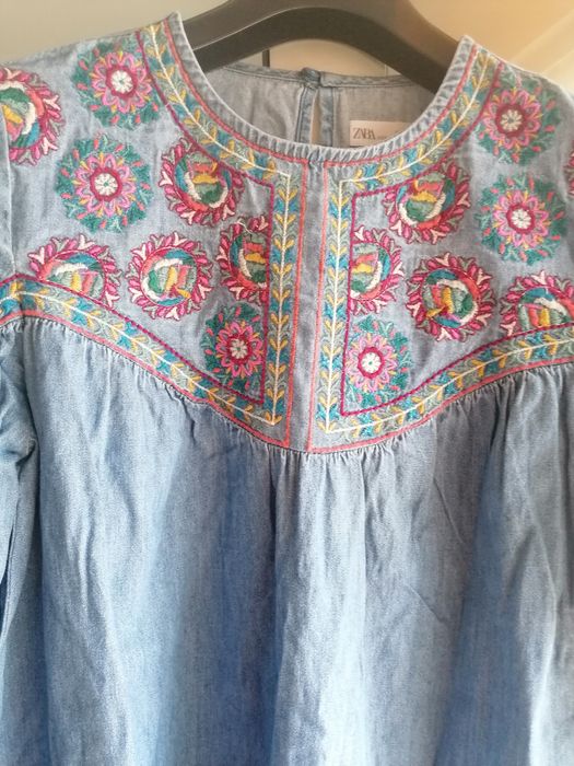 Vestido de ganga Zara 13-14 anos