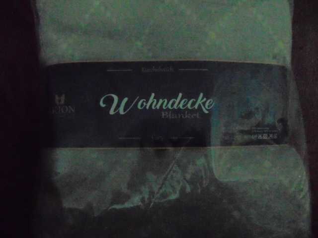 do kolekcji - gruby wełniany koc