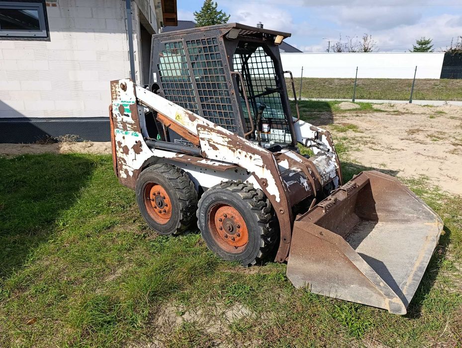 Miniładowarka Bobcat 751 Łyżka + łyżkokrokodyl Case