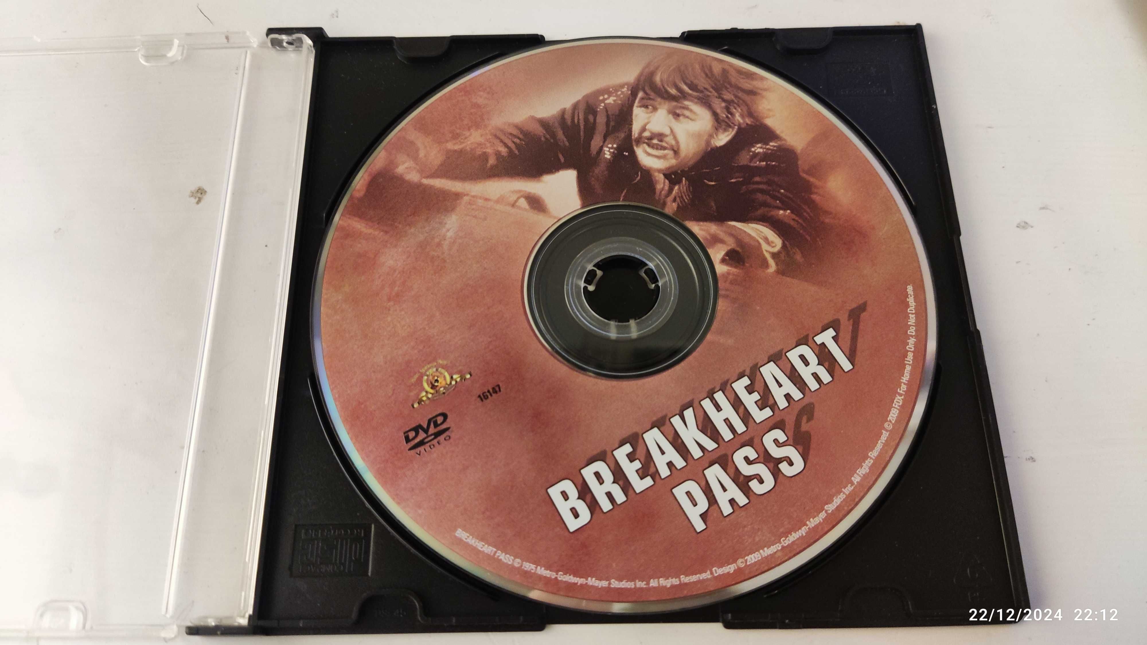 Przełęcz złamanych serc Charles Bronson DVD klasyczny western DVD !
