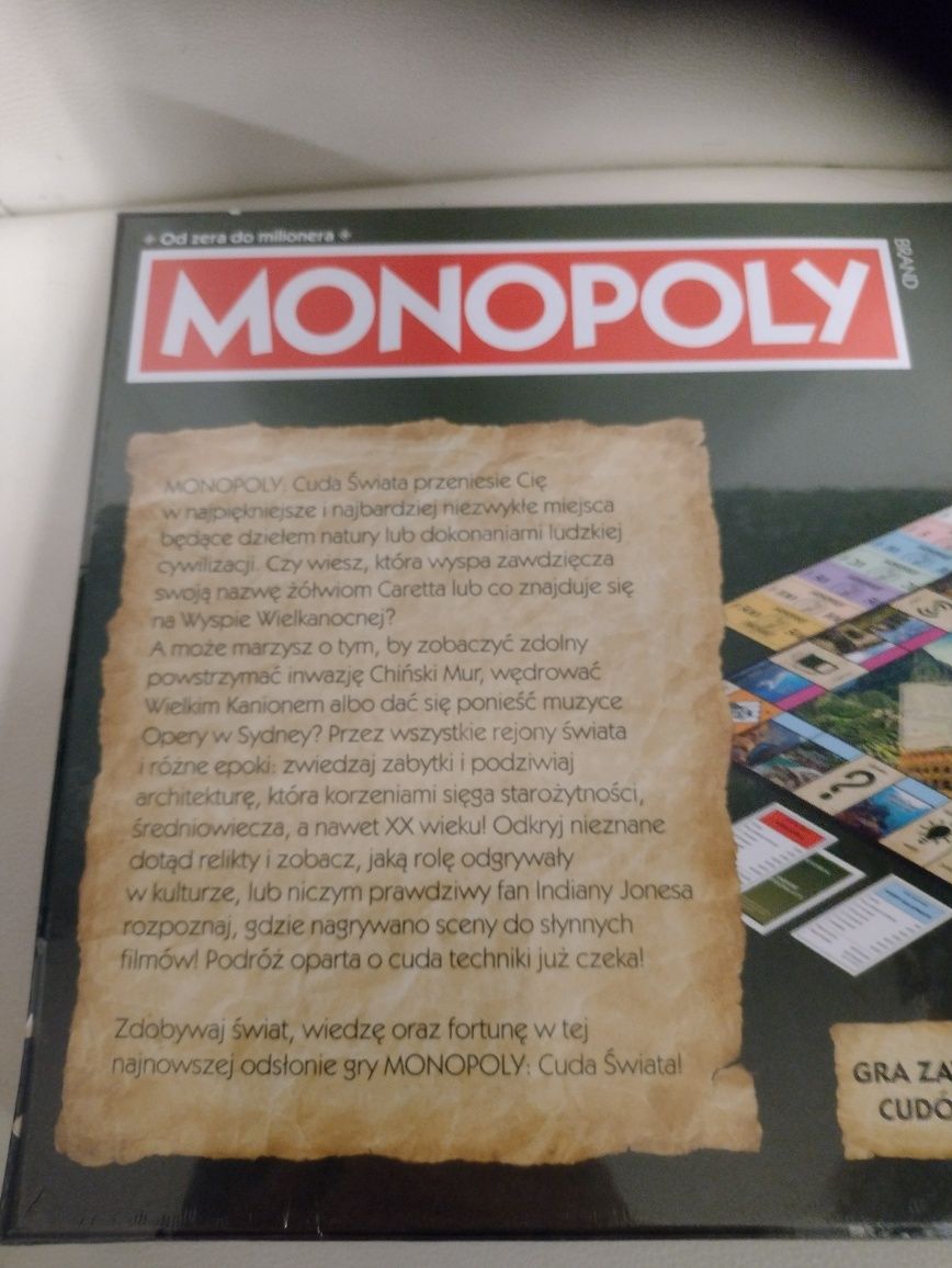 Gra monopoly cuda swiata