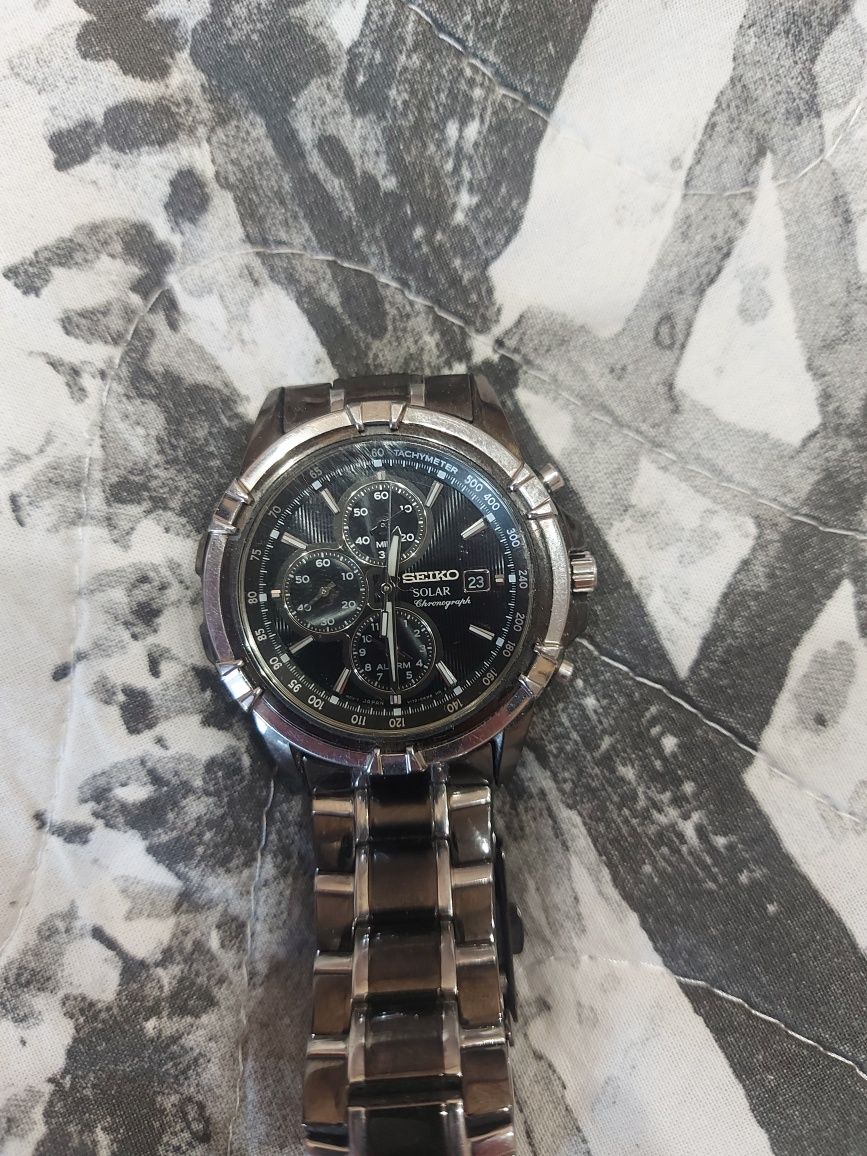 Часы наручные Seiko Solar Chronograph