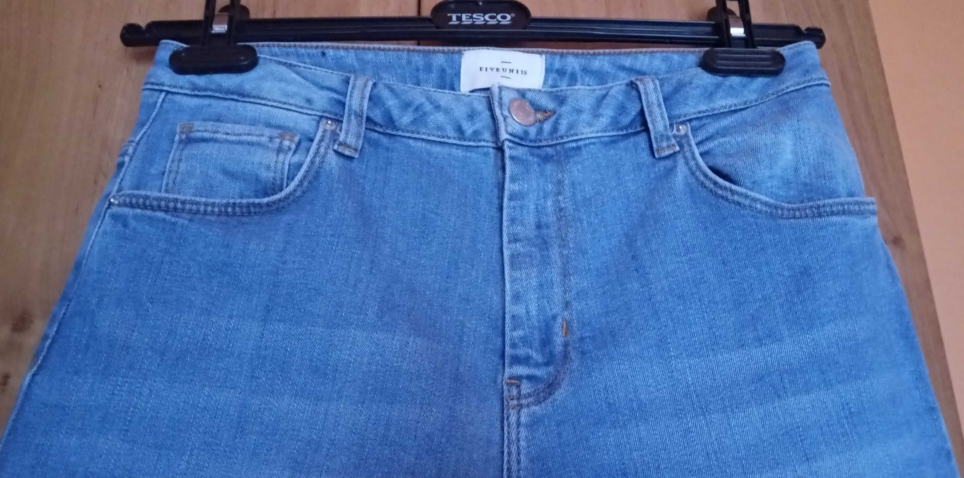 Spodnie jeans Fiveunits, rozm 27, kolor Jasny Niebieski.