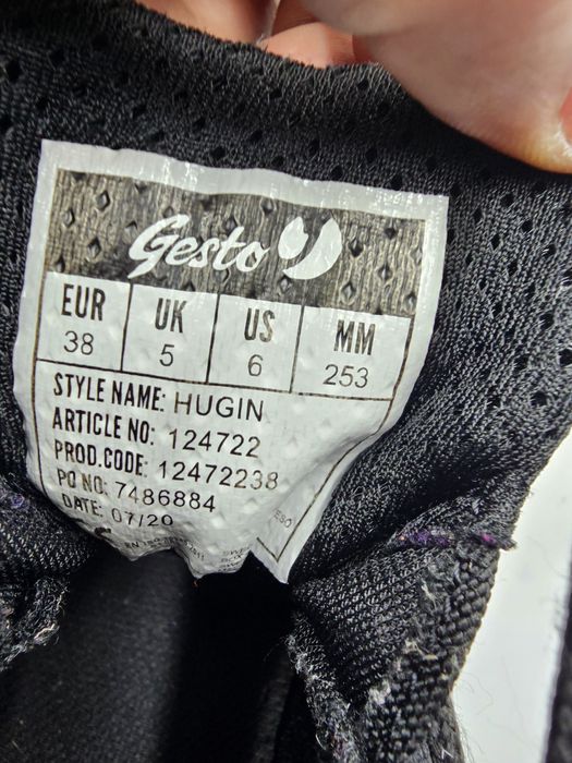 Buty robocze gesto bhp rozmiar 38