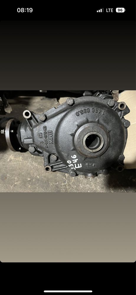 Передний,задний редуктор BMW E46 330XD рестайл E53 M57D30 дорестайлинг