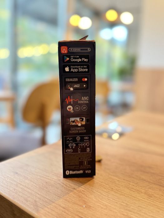 JBL Live Beam 3 (чорні) ОРИГІНАЛ – бездротові навушники