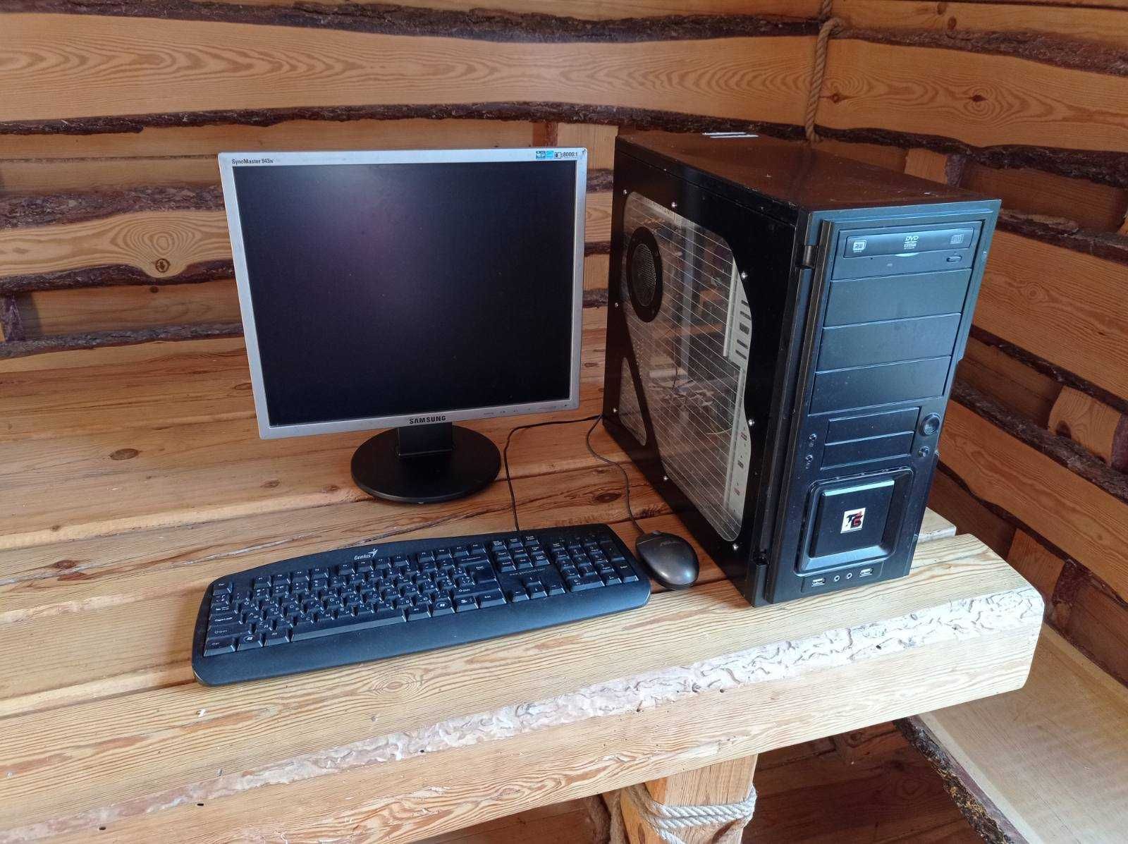 Комп'ютер монітор клавіат миша Windows11 Dual RAM4GB HDD500GB "Фрегат"