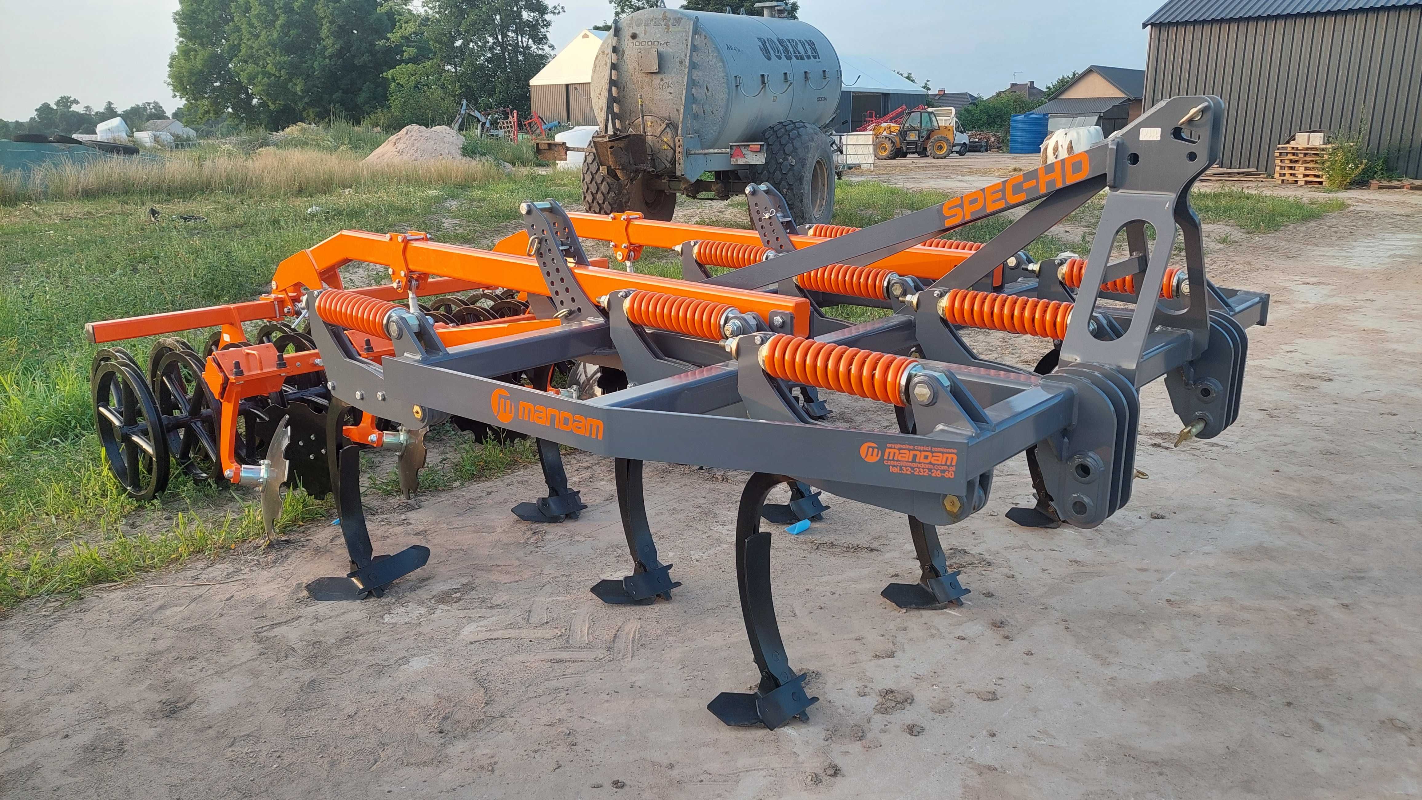 Agregat Bezorkowy LANDSTAL Skimmer Podorywkowy Ścierniskowy 2,5m 3m 4m