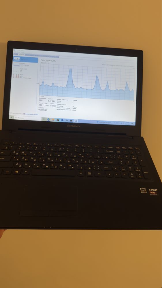 Lenovo G505s AMD A10 12GB RAM SSD 120GB Sprawny  Zamiana