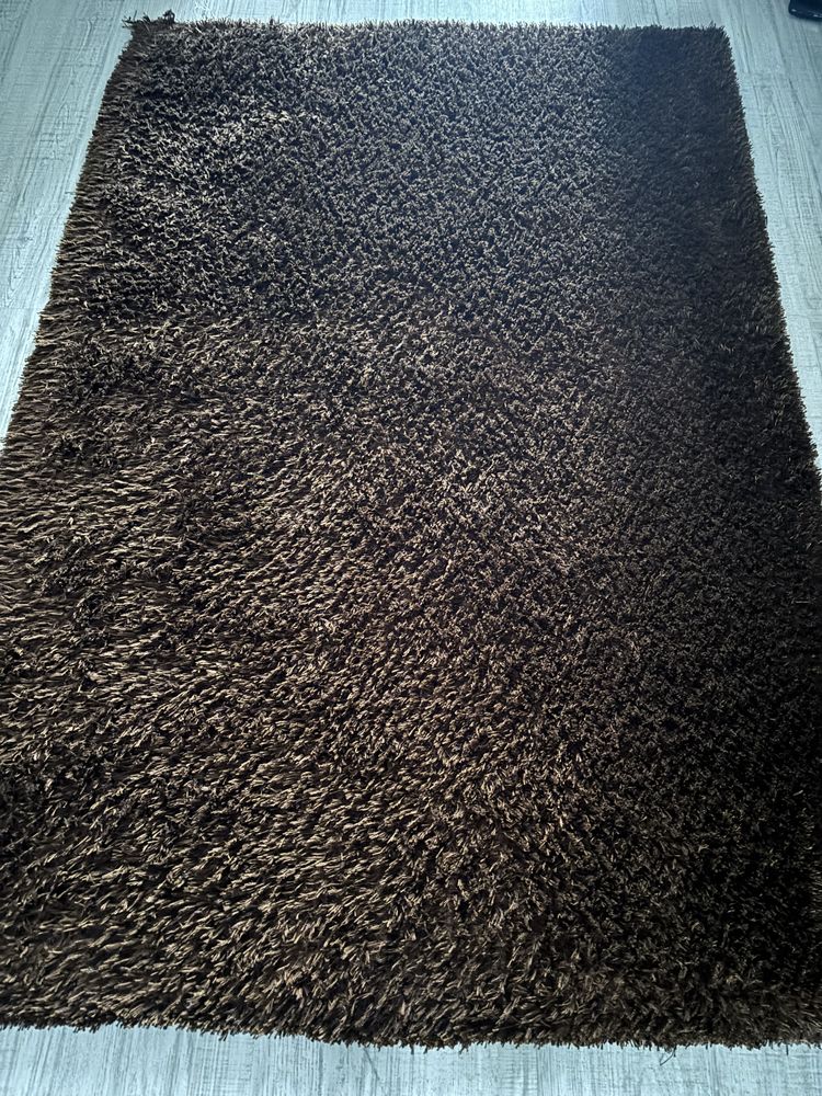 Dywan Shaggy 120/180 brązowy