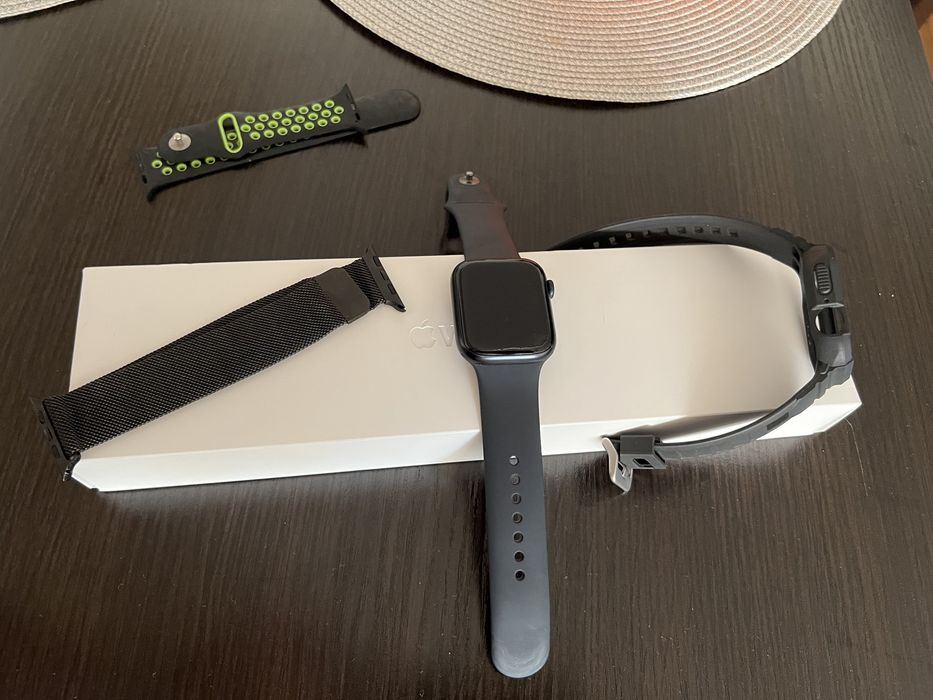 Apple watch 7 45mm + akcesoria