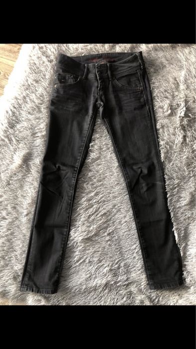 Czarne jeansy Tommy Hilfiger 29/32