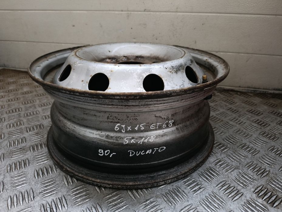 Fiat Ducato felga  stalowa 15 Cali 6JX15 ET68 5x118