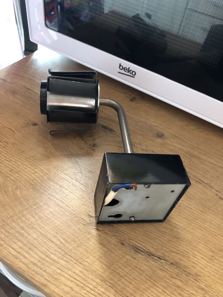 Lampa Boczna Scienna Metalowa Retro Antyk PRL-u