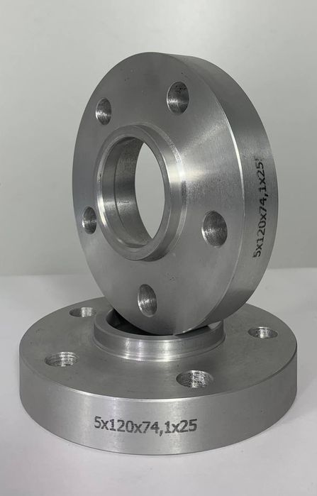 Проставки дисків 5х120 BMW алюміній, товщина 25мм.