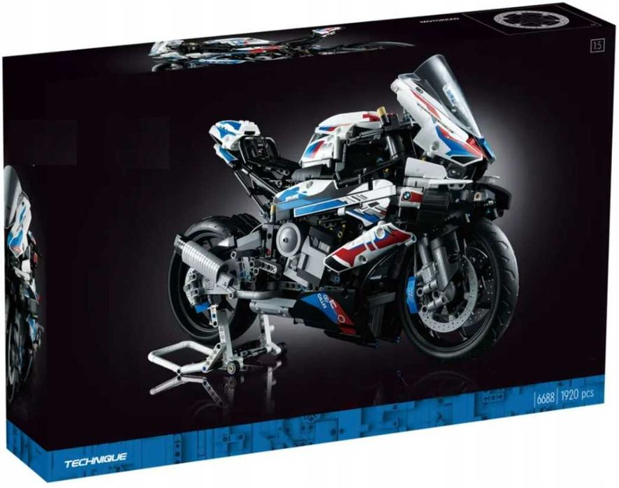 TECHNIC BMW Klocki M1000R Zestaw 45cm 1920el lego Pudelko