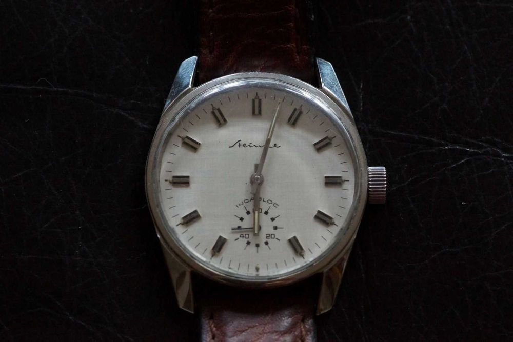 zegarek szwajcarski Unitas 6325 stal nierdzewna