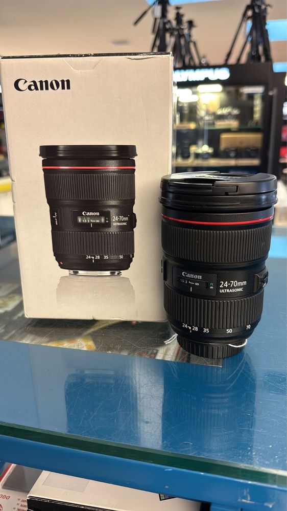Objectiva Canon 24/70 - 2.8
