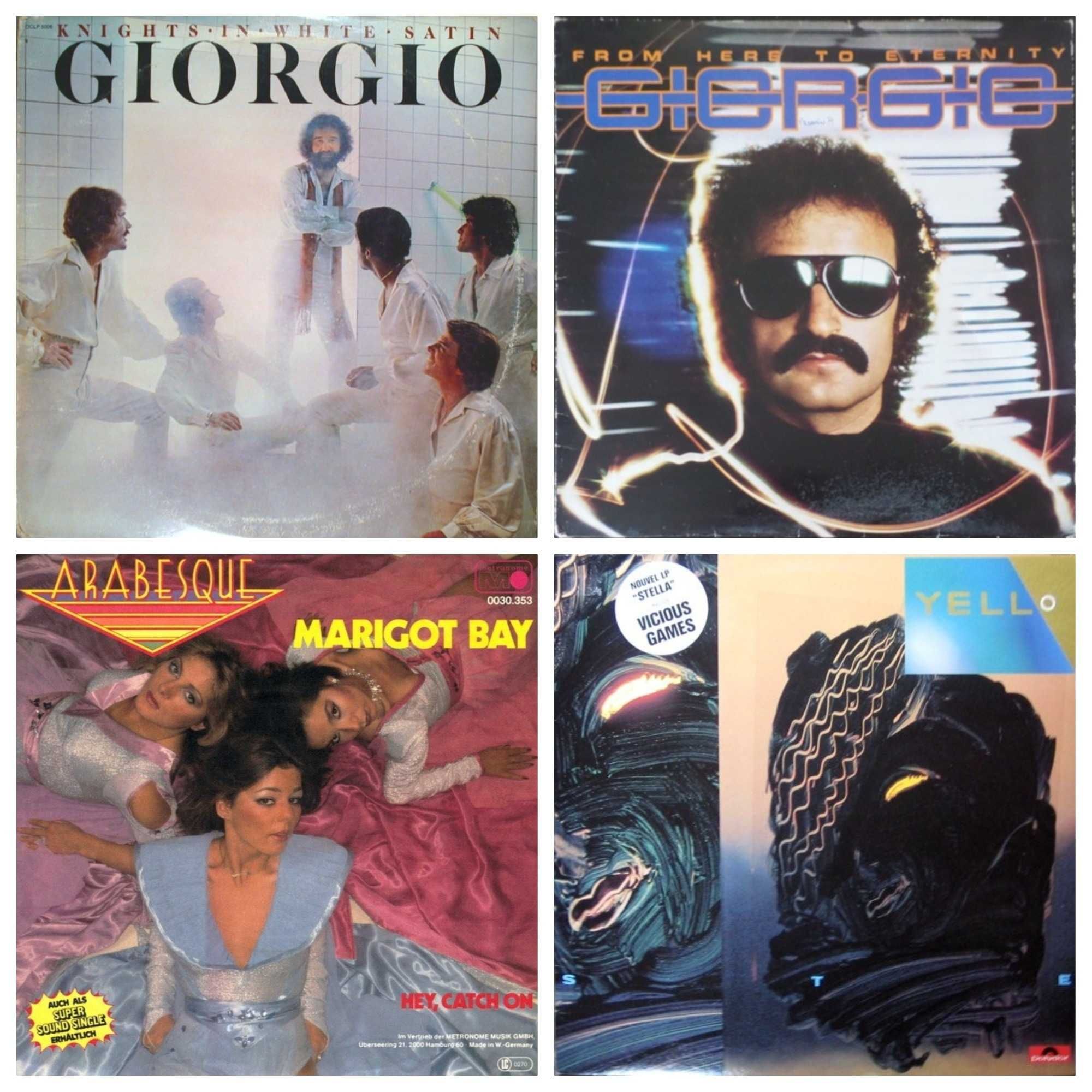 Lps Gilla,J.M.Jarre, Arabesque,Sandra, Lime,Yello,Belle Epoque,M.Cretu