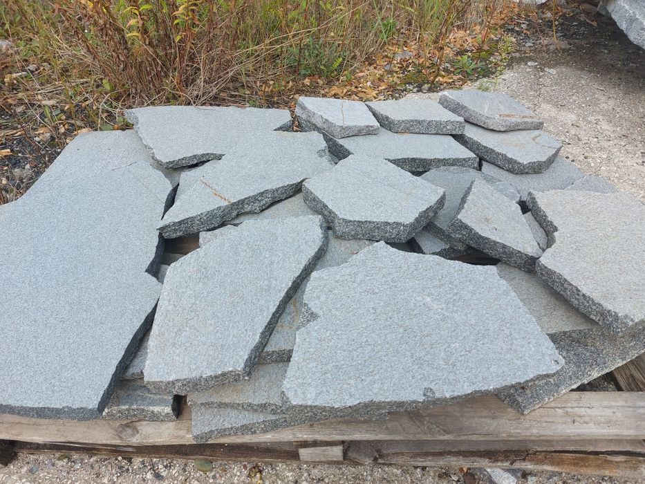 Kostka granitowa Szara szaro ruda 8x11 tir
