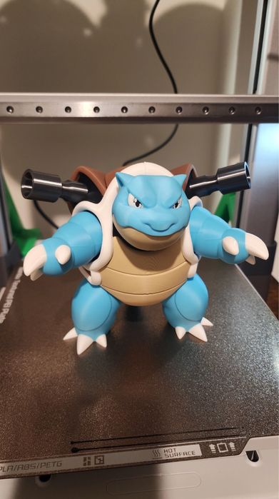 Pokémon - Blastoise 3D printed