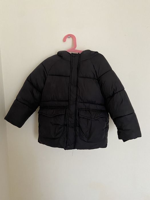 Куртка zara зимова на флісі