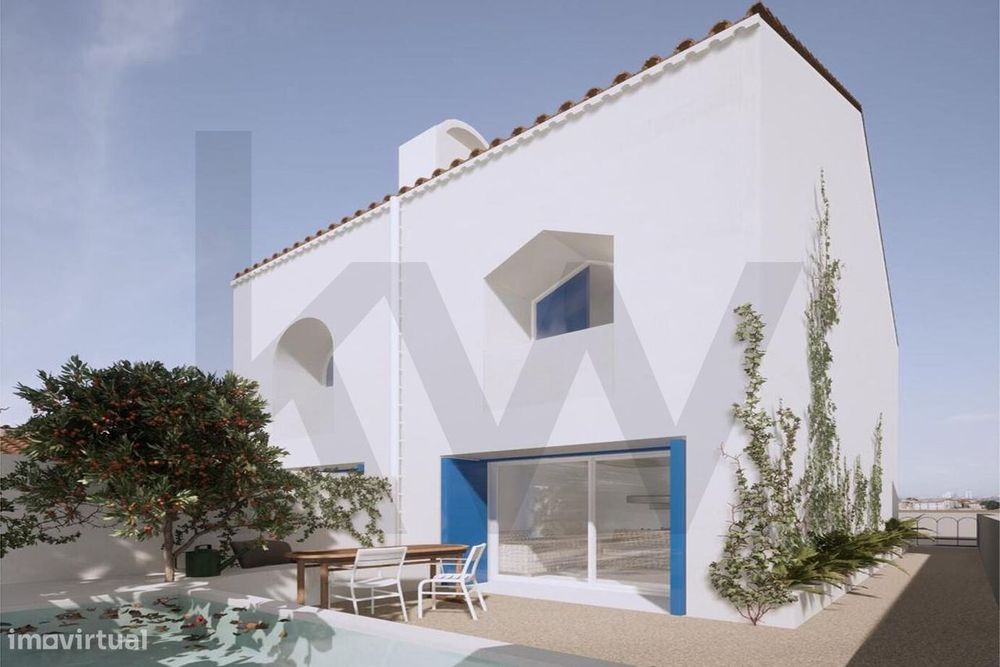 Terreno Urbano Com Pip Aprovado P/2 Moradias De 204 M2, Costa Alenteja