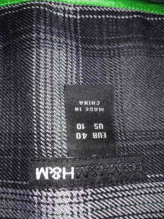 Spódnica w kratę r. 40 h&m