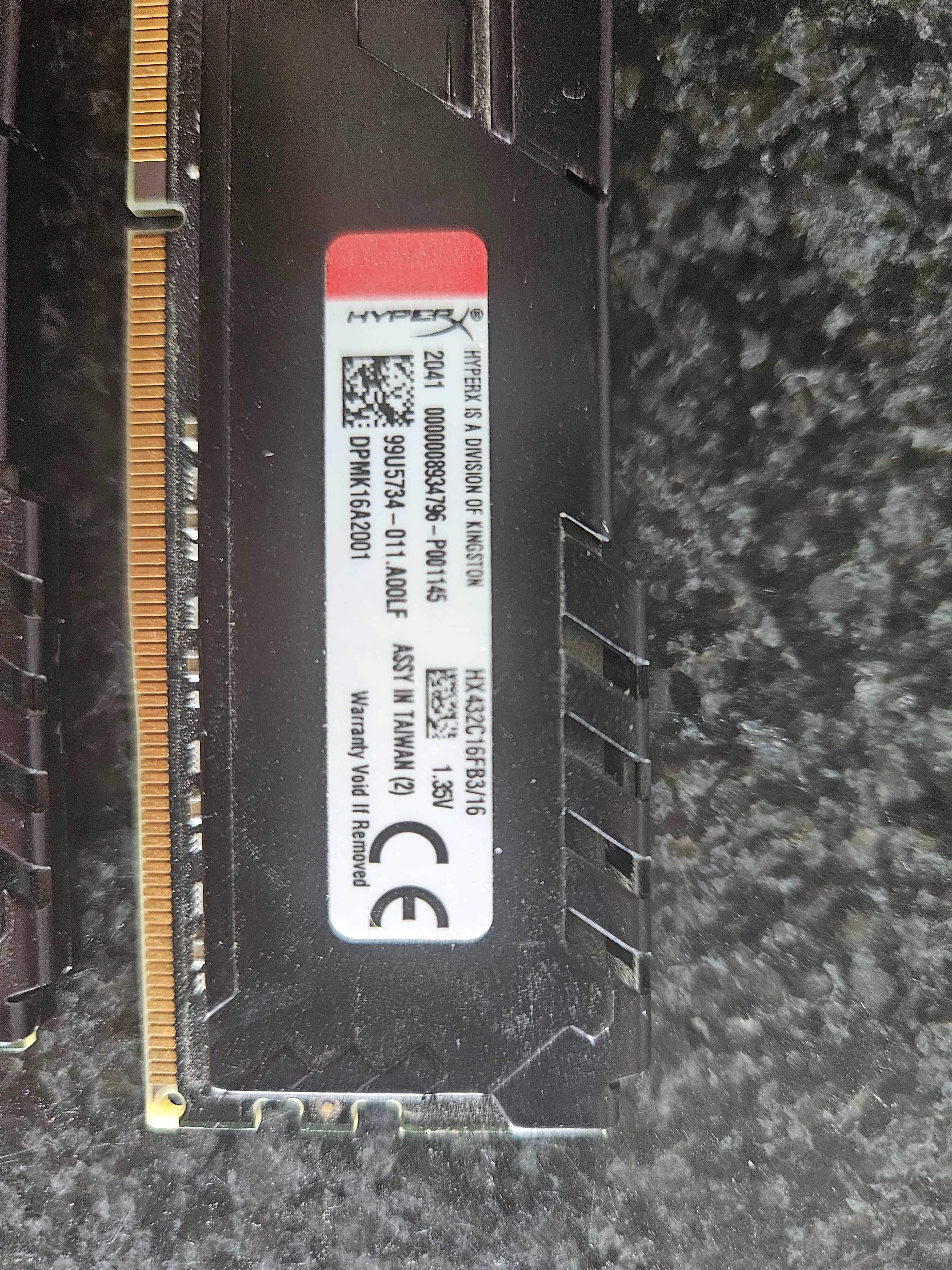 Memória RAM 16x2 GB DDR4