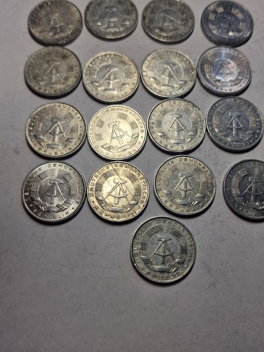 Zestaw monet 10 Pfening NRD