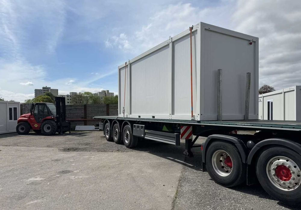 Domek rekreacyjny altana kontener pawilon socjalny biurowy handlowy